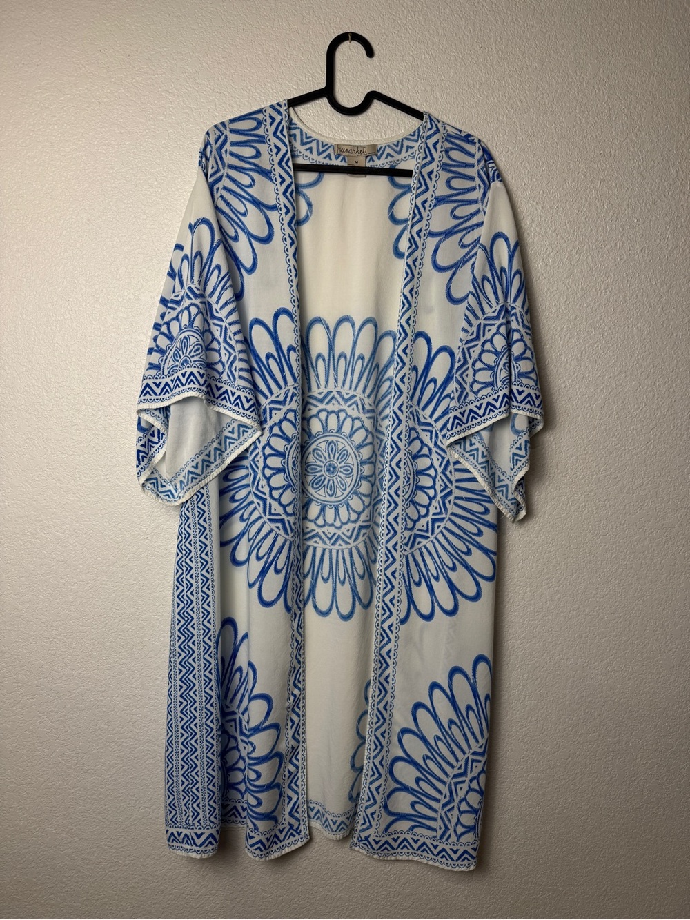 Freemarket by Flying tomatoes women’s beach kimono M